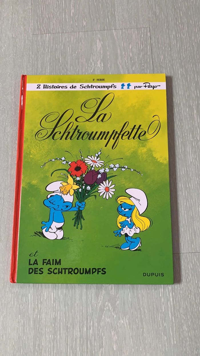 BD La Schtroumpfette et la Faim des Schtroumpfs