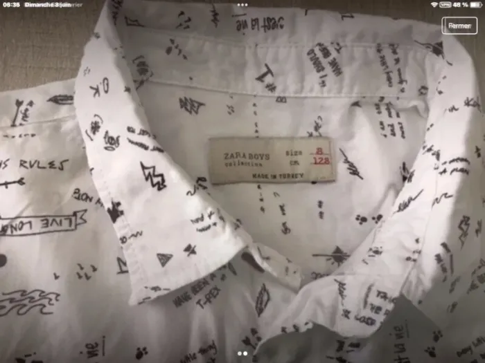 Chemise zara