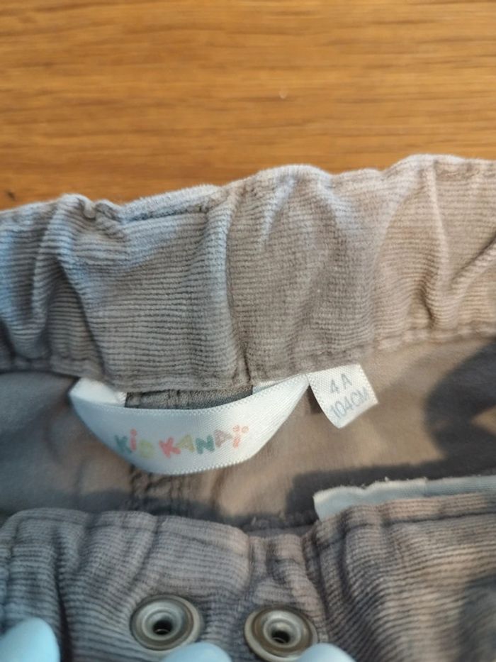 Pantalon velours 4 ans - photo numéro 3