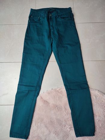Pantalon coved vert canard taille 40 