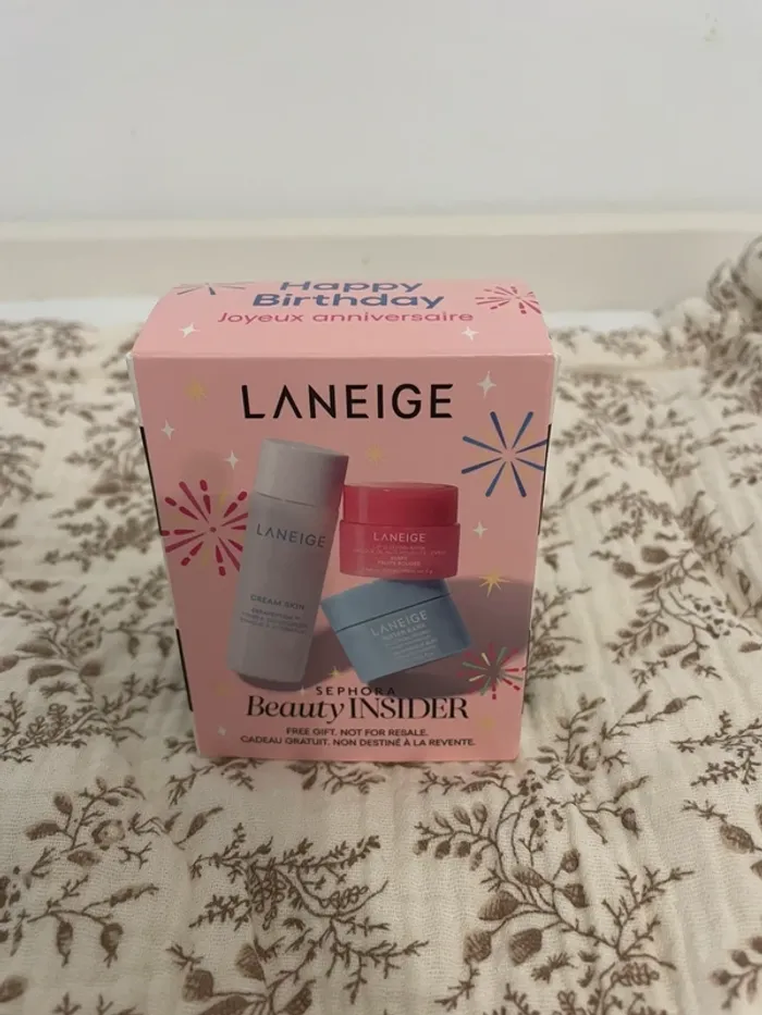 Coffret anniversaire Laneige format voyage - photo numéro 2