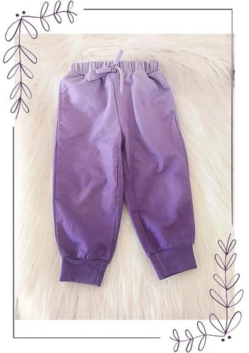 Pantalon jogging dégradé violet bébé fille 24 mois