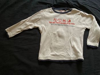 Tee shirt manches longues okaidi 3 ans