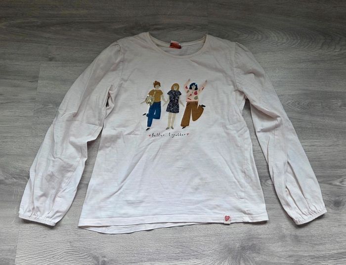 🌸 Blouse longue manche avec dessin 10 ans 🌸