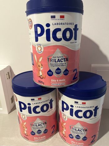 Picot boîte de lait en poudre