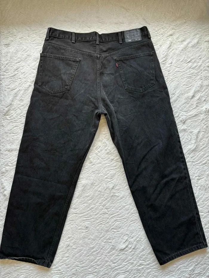 Jean Levi’s 550 Relaxed Fit droit taille haute Noir Homme/Unisexe W42 L30 (XXL/52) - photo numéro 10