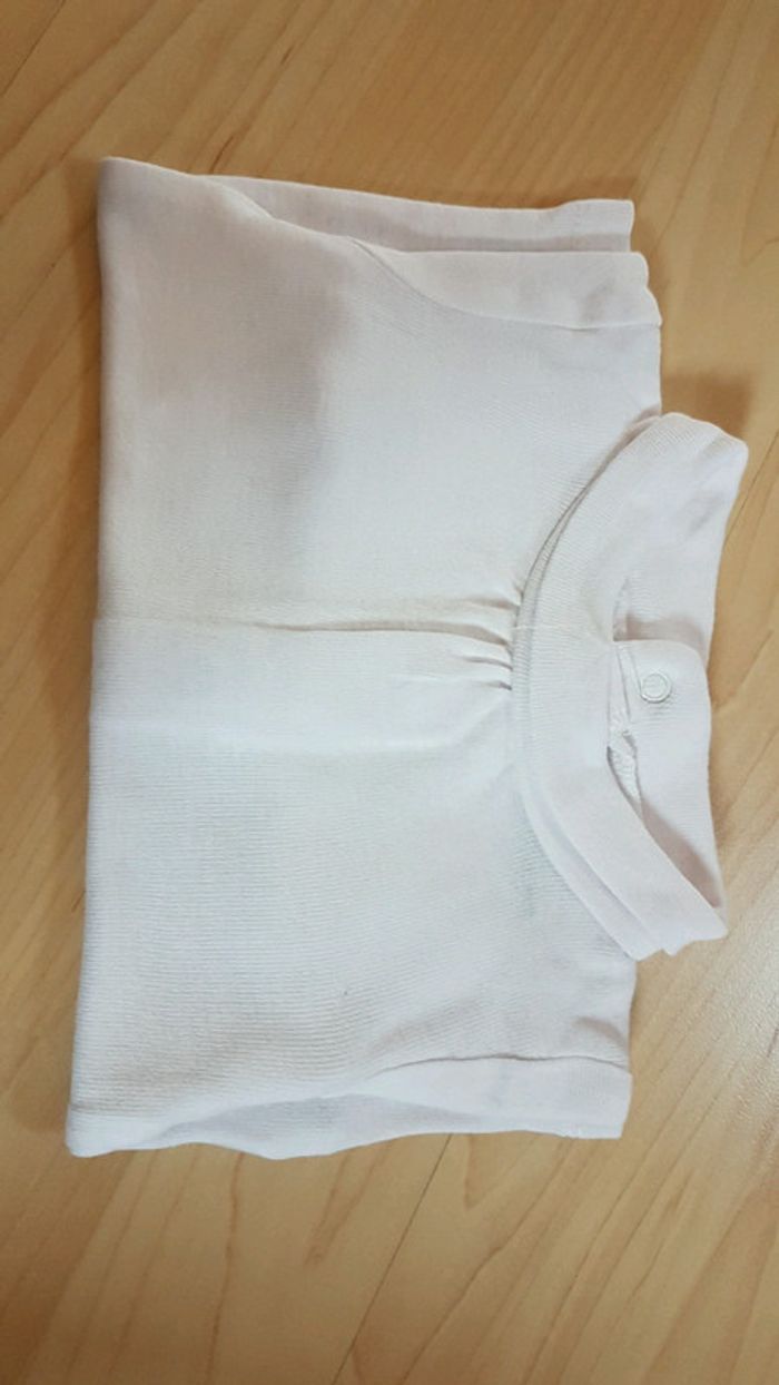 T shirt blanc vertbaudet