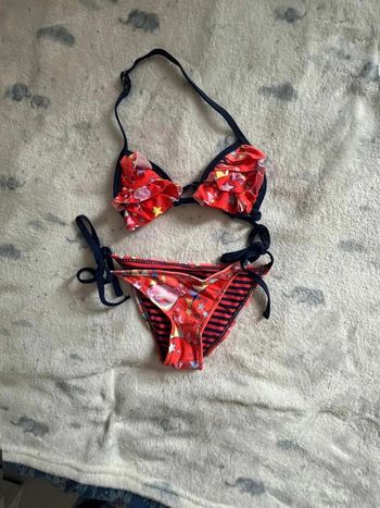 Maillot de  bain 2 pièce fille 4-6  ans