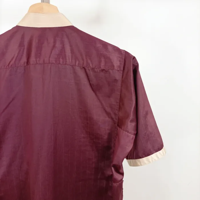 Gandoura bordeaux à détails beiges Al Anaqa - Taille 48 A1027 - photo numéro 10