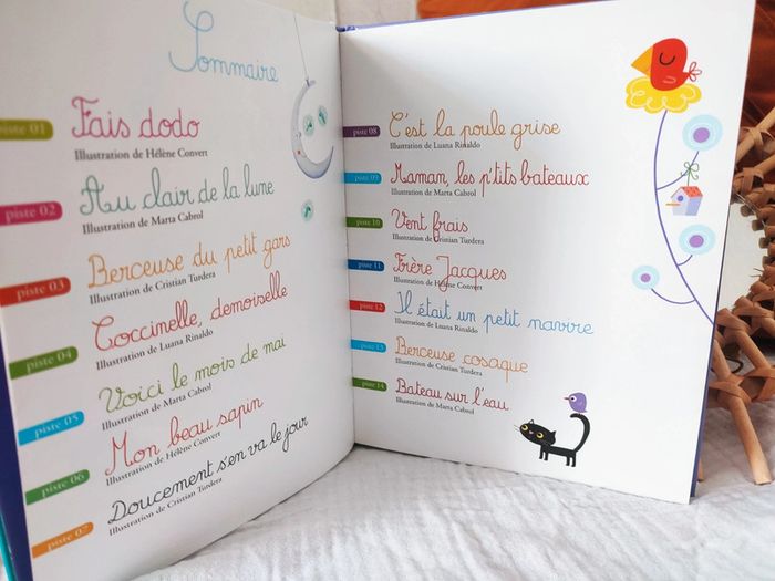 Livre "Chansons et Berceuses" avec CD audio - photo numéro 5