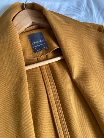 Manteau Veste Primark moutarde