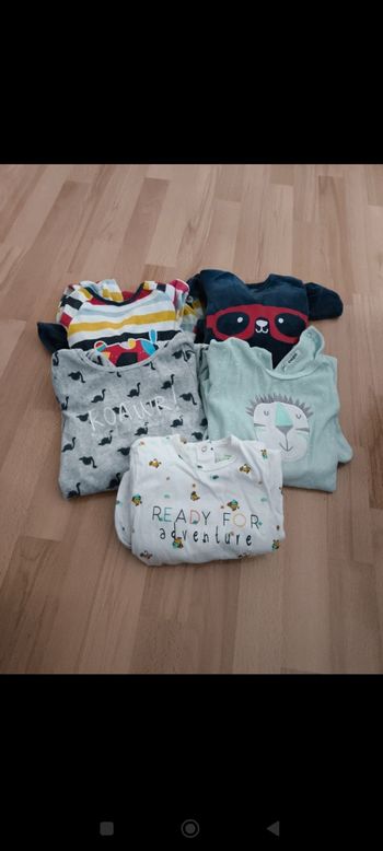 Lot pyjamas 2 ans
