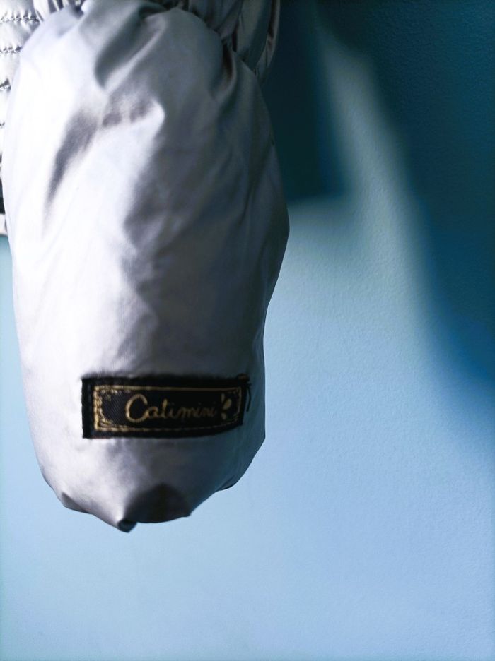 Doudoune fille Catimini 12 ans manteau argente TBE + gilet fourrure amovible - photo numéro 7