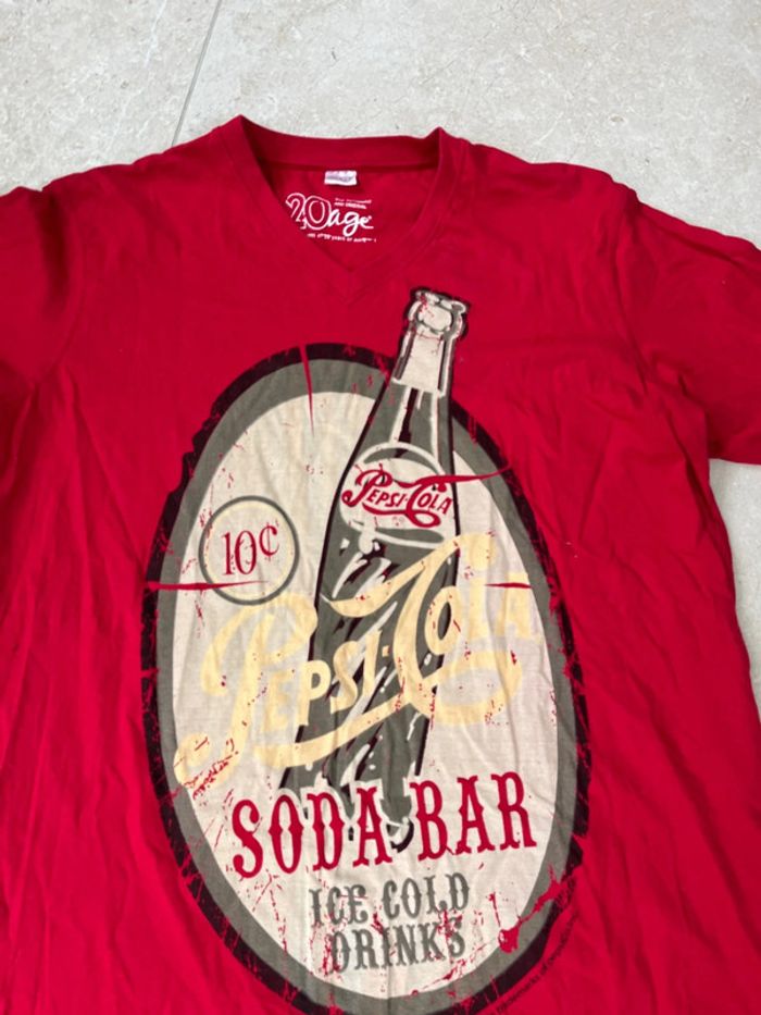 Tee shirt coca cola soda bar vintage