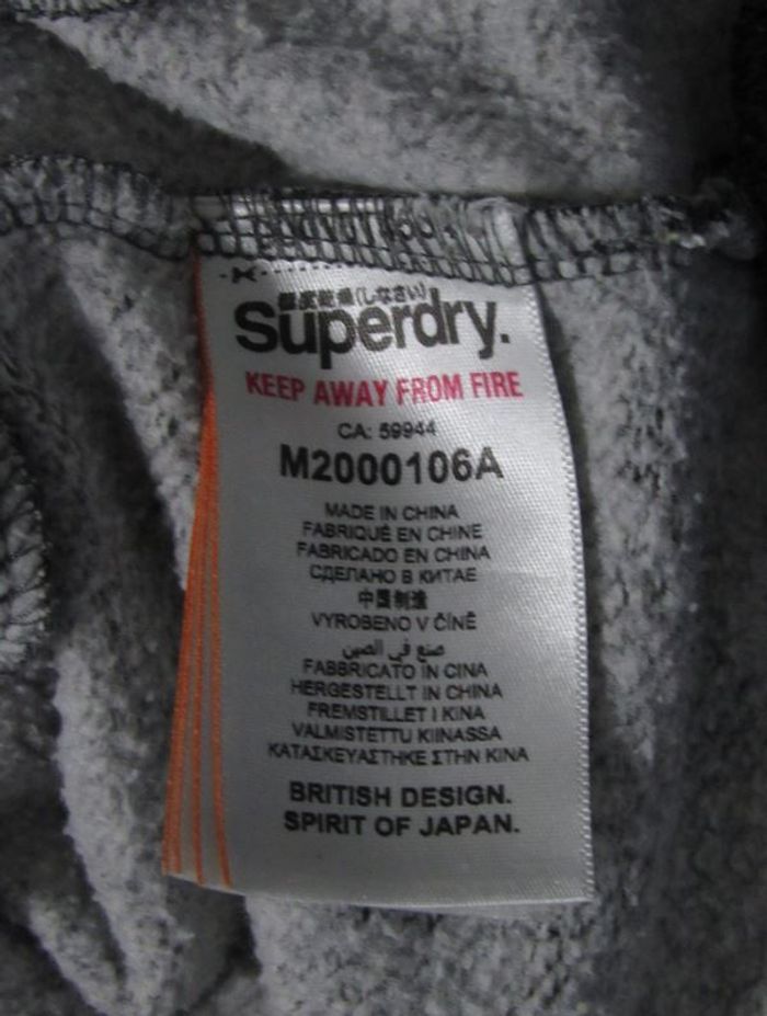 Sweat a capuche hoodies Superdry, taille M adulte mixte. - photo numéro 6