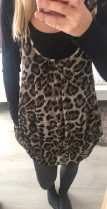 Robe tunique Léopard Promod
