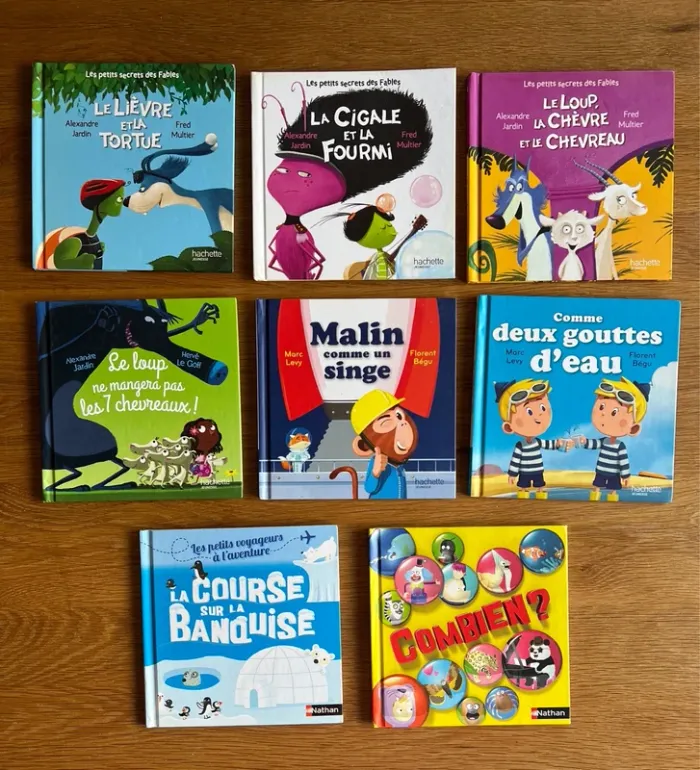Lot de 8 livres Mc Donald diverses collections