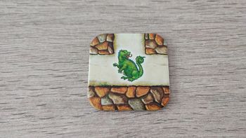 Plaque couloir crocodile pièce détachée jeu de société Labyrinthe Ravensburger #A80