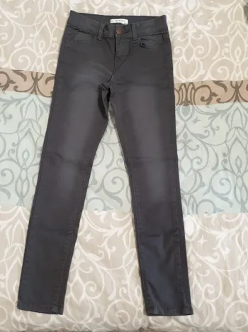 Jeans skinny gris foncé 9 ans