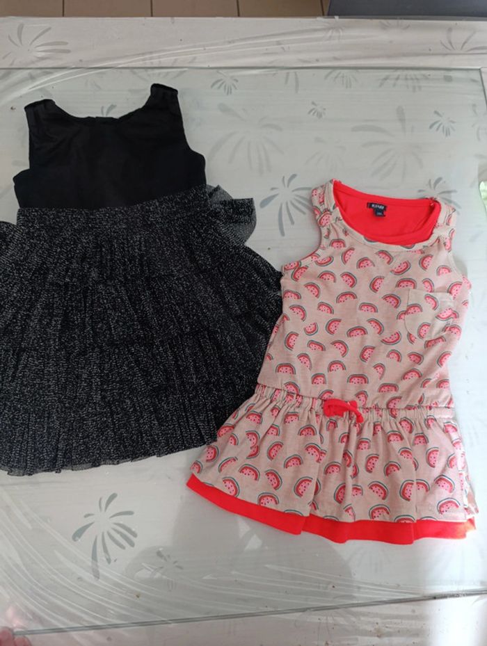Lot de 3 robes été 2-4 ans Kiabi la halle - photo numéro 5