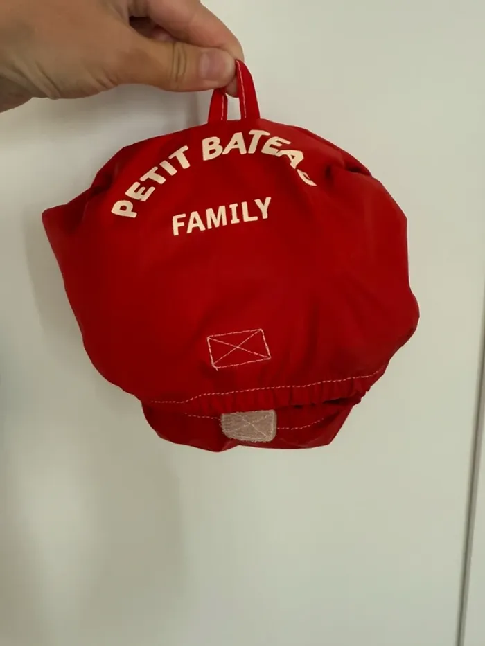 Coupé vent rouge petit bateau 6 ans - photo numéro 4