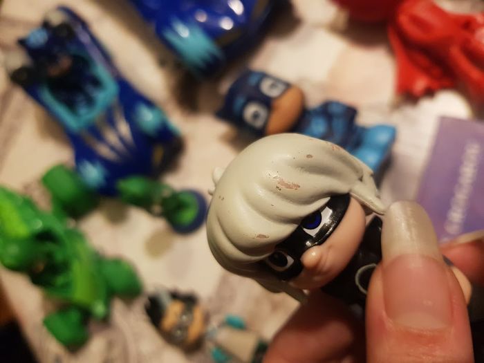 Lot véhicule PJ Masks Mission Pyjamasque Gekko mobile Yoyo voiture sonore + veilleuse + figurines - photo numéro 7