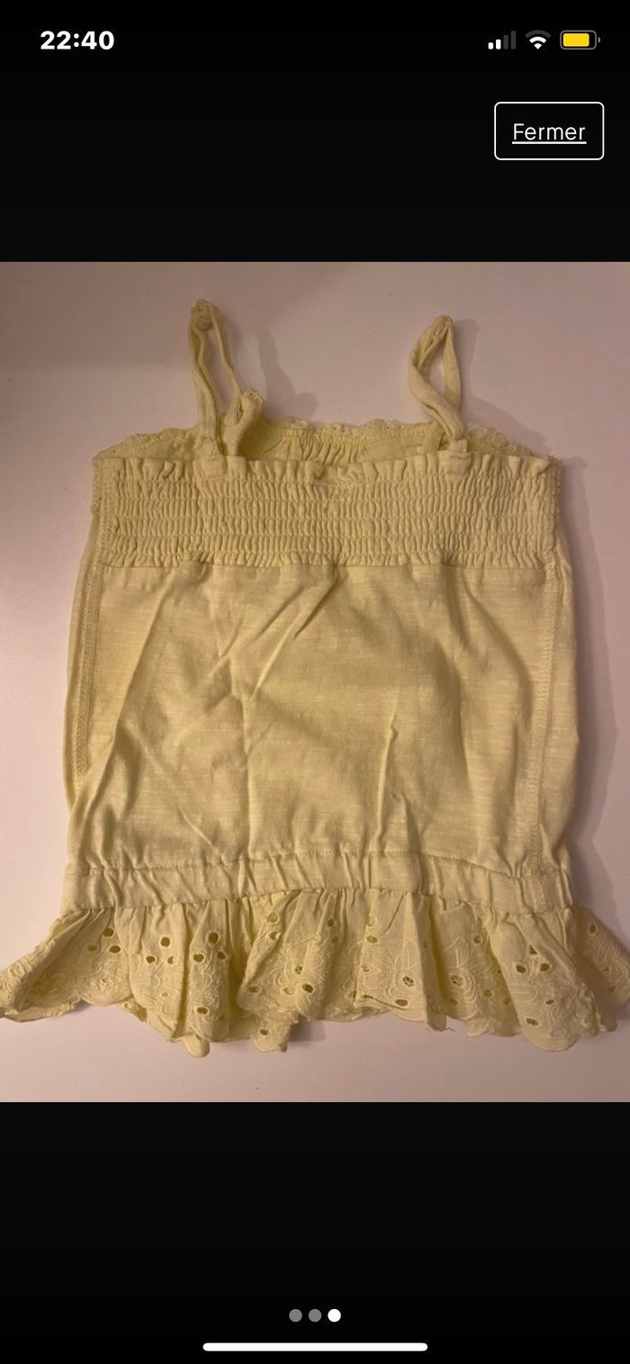 Débardeur jaune pâle - photo numéro 3