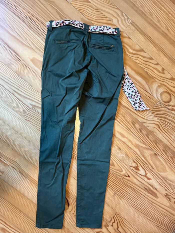 Pantalon chino Dyli kaki taille 24 Le temps des cerises - photo numéro 5