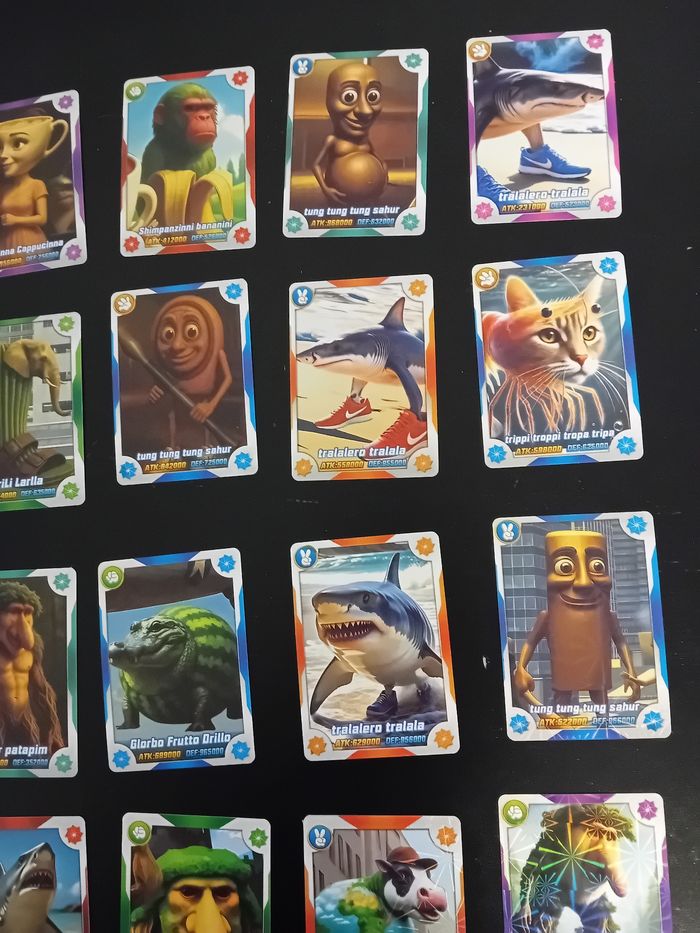 Lot cartes Brainrots - photo numéro 2