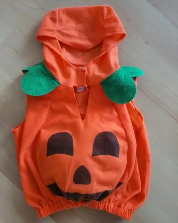 Déguisement robe citrouille d'halloween 🎃 
18/24m