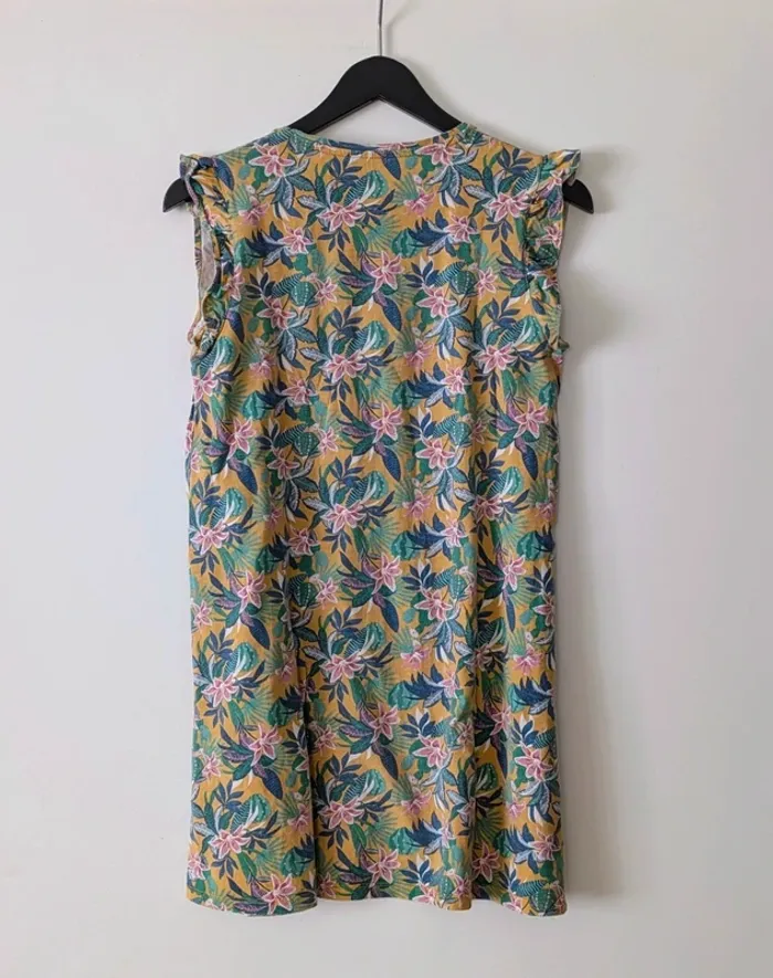 Chemise de nuit motif jungle sans manche fille - Verbaudet- 12 ans - photo numéro 3