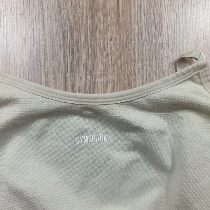 Brassière gymshark femme L  crème - photo numéro 2