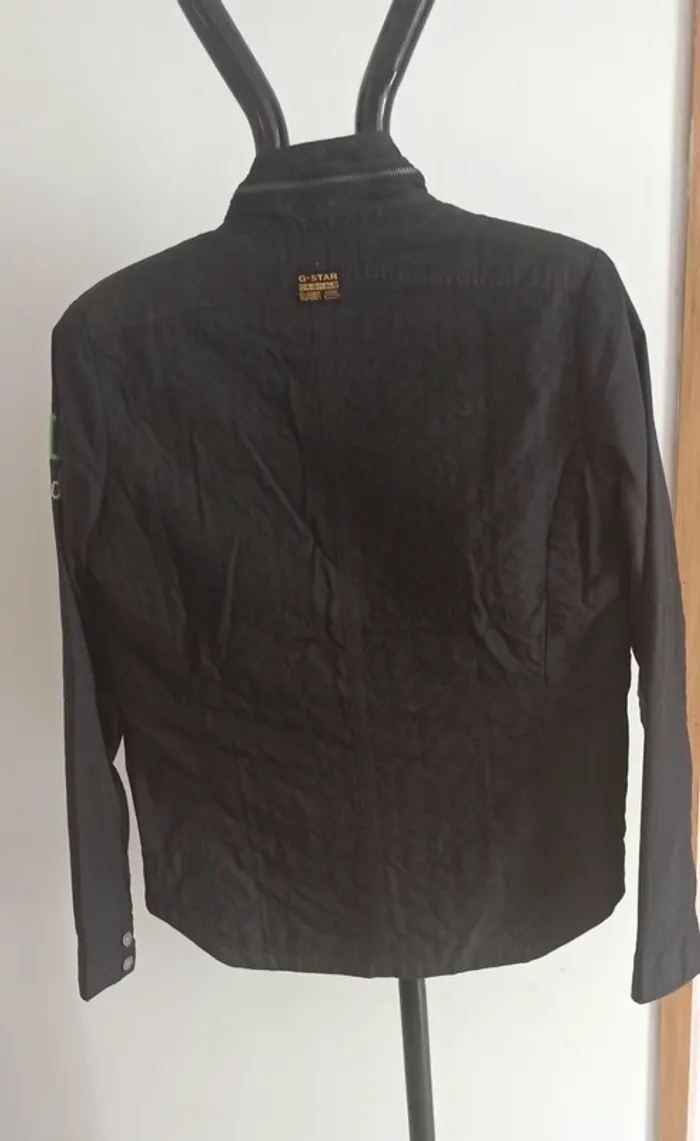 Blouson veste unisexe légère G-Star noire taille S - photo numéro 2