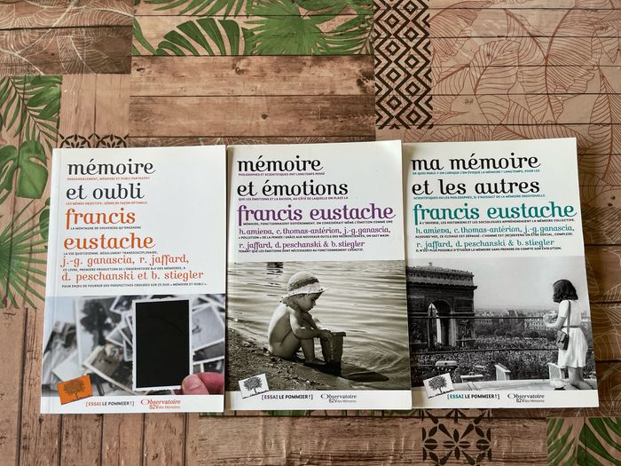 Lot de livres sur la mémoire