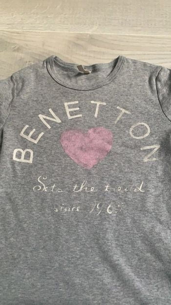 Pull manches longues Fille Benetton 6-7 ans / 120 cms - photo numéro 2