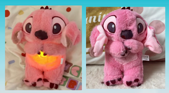 🌸💮Adorable Veilleuse peluche musicale respire  Angel Stitch