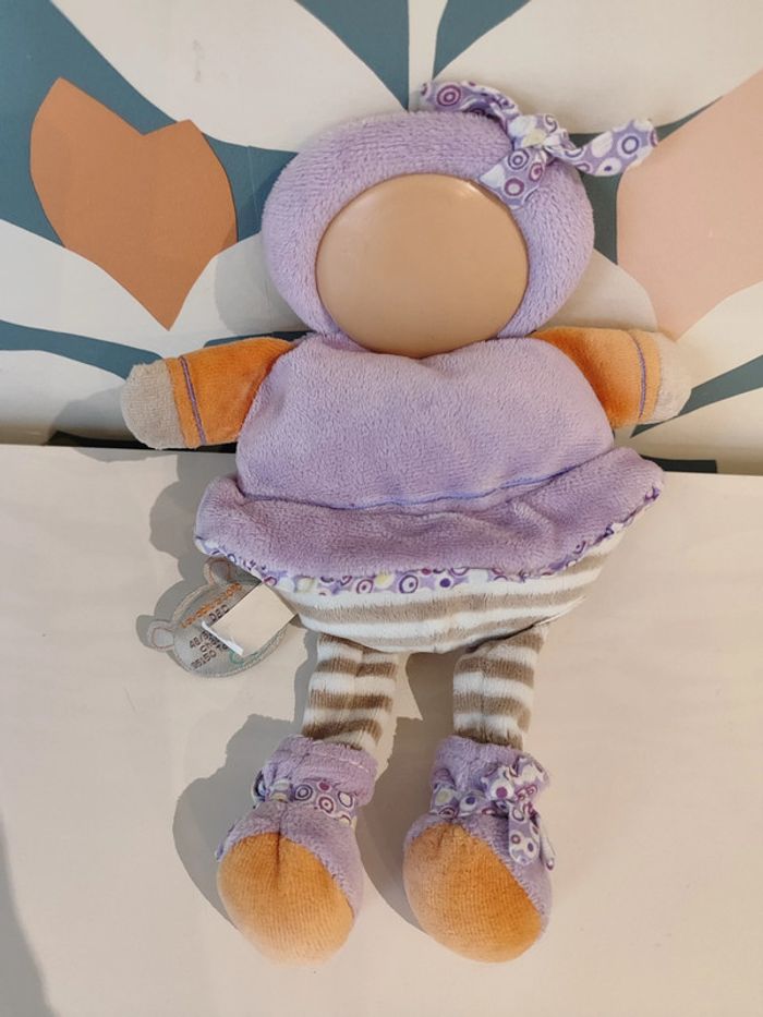 Doudou poupée les bouilles doudou et compagnie - photo numéro 4