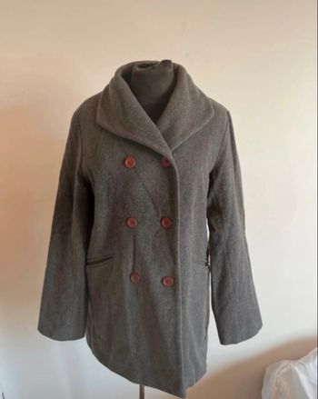 Manteau gris foncés taille M de chez Promod en bon état
