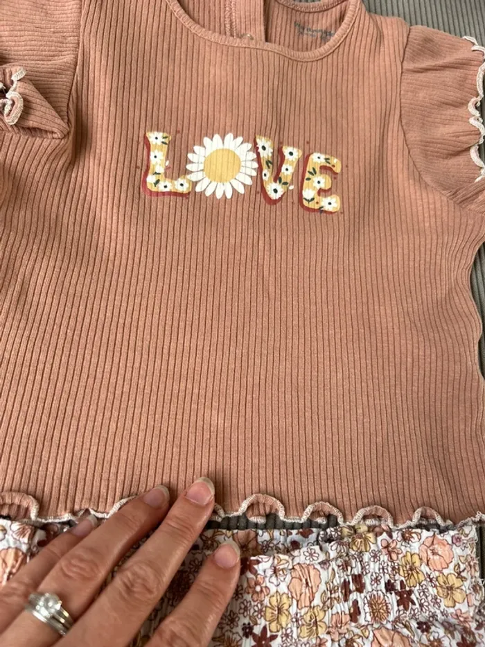 Ensemble floral Vertbaudet 24 mois - photo numéro 7