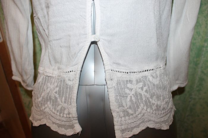 blouse manche 3/4 dentelle taille M - photo numéro 5