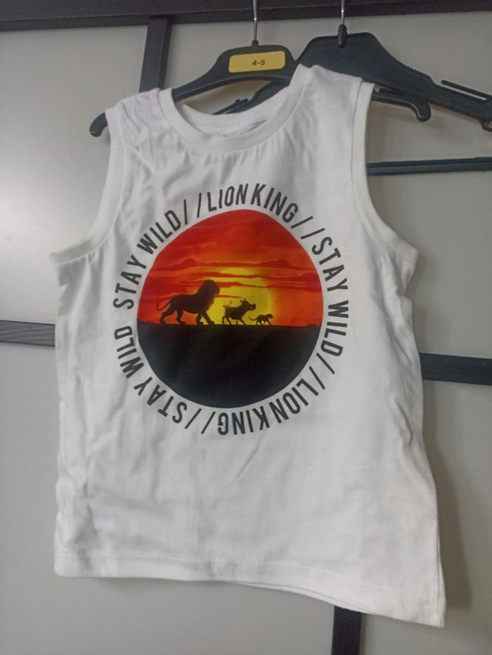 Débardeur Roi Lion 4 5 ans