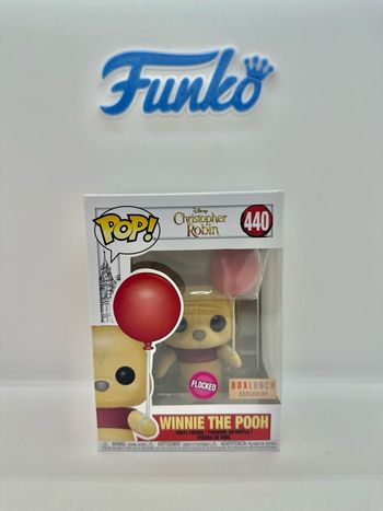 Funko Pop Disney Winnie The Pooh 440 Flocked BoxLunch Exclusive 🇺🇸
