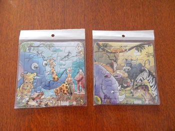 2 puzzles 16 pièces