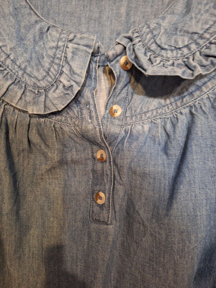 Chemisier avec grand col - photo numéro 3