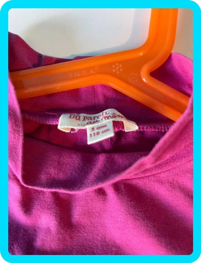 Joli t-shirt manches longues 5 ans DPAM - photo numéro 4