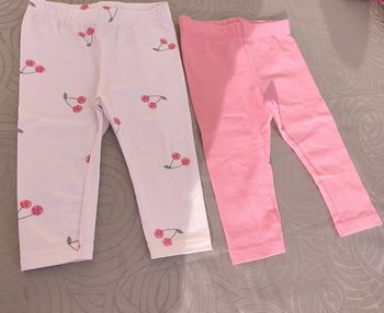 Lot de 2 leggings 6 mois