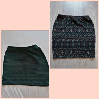 Lot 2 jupes droites 36/38 (camaïeu/Jennyfer)