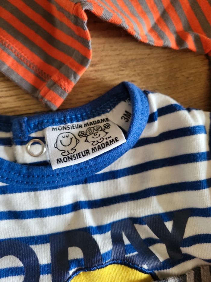 Lot de 4 tee shirt manches longues - photo numéro 2