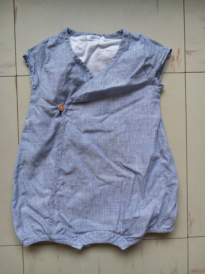 Barboteuse en Lin 6 mois