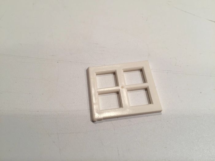 lot x2 Volet pour fenêtre 2x4x3 blanc 4133 pièce détachée Lego #A14